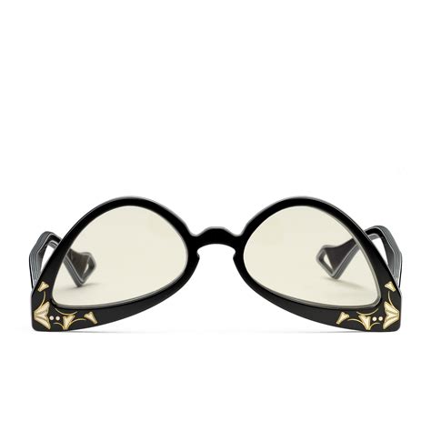 gucci cat eye sunglasses inverted|luxury designer sunglasses cat eye.